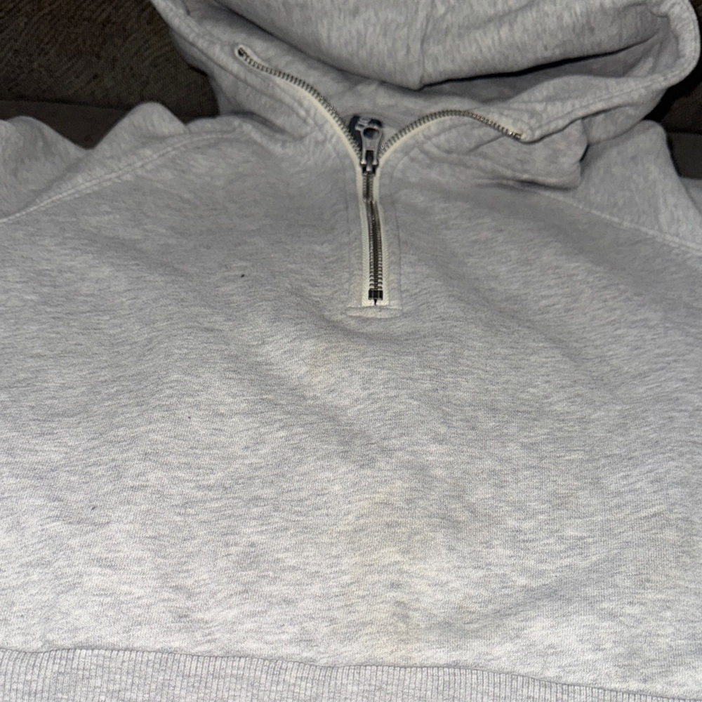 Vuori Gray Half-Zip Hoodie - Picture 6 of 8